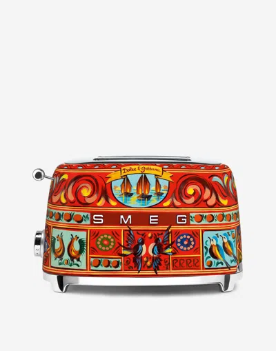 Dolce & Gabbana Tostapane 2 Fette In Multicolor