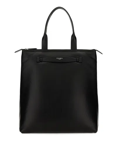 Dolce & Gabbana Tote Bag In Black