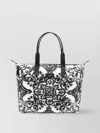 Dolce & Gabbana Blackwhite Majolica-print Tote