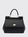 Dolce & Gabbana Sicily Small Bag Stampa Dauphine In White