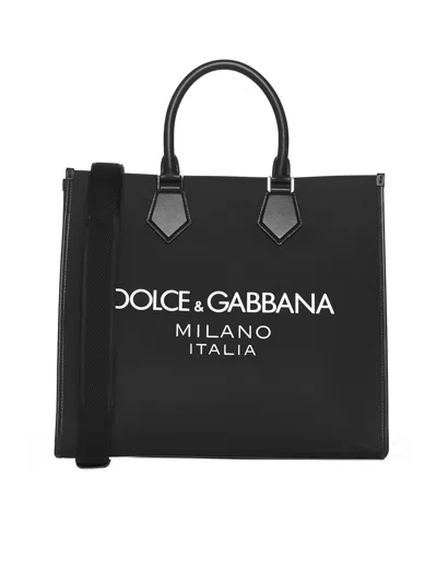 Dolce & Gabbana Tote In Nero