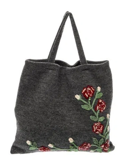 Pre-owned Dolce & Gabbana Tote In Gray