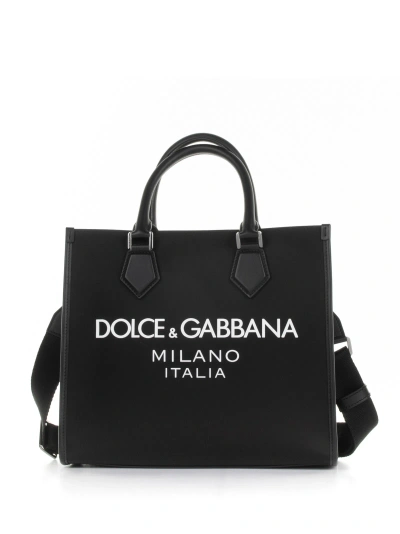 Dolce & Gabbana Tote In Nero Nero