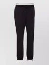 Dolce & Gabbana Track Pants With Elasticized Waist And Pockets In Black