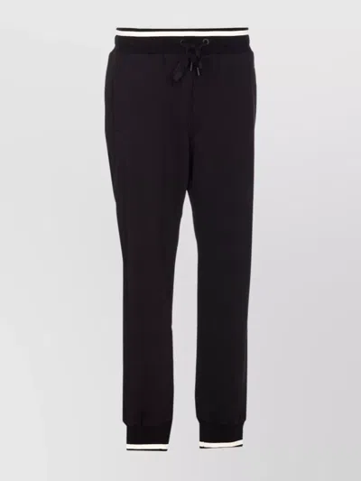 DOLCE & GABBANA TRACK PANTS WITH ELASTICIZED WAIST AND POCKETS