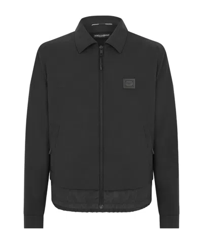 Dolce & Gabbana Travel Jacket Sn53 In Black