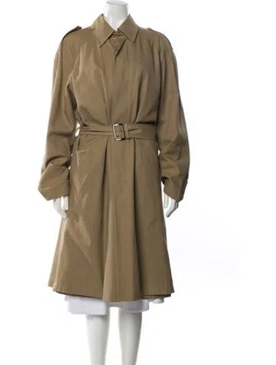 Pre-owned Dolce & Gabbana Trench Coat In Neutral