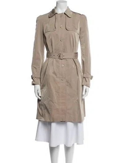 Pre-owned Dolce & Gabbana Trench Coat In Neutral