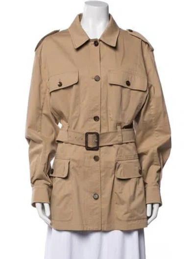 Pre-owned Dolce & Gabbana Trench Coat In Neutrals