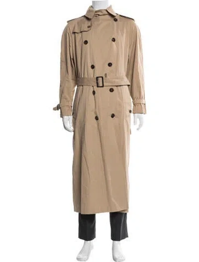 Pre-owned Dolce & Gabbana Trench Coat In Neutrals
