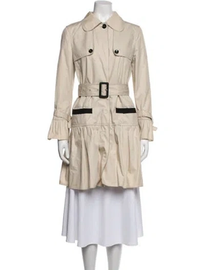 Pre-owned Dolce & Gabbana Trench Coat In Neutrals