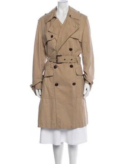 Pre-owned Dolce & Gabbana Trench Coat In Neutrals