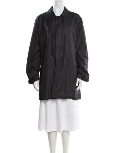 Pre-owned Dolce & Gabbana Trench Coat W/ Tags In Black
