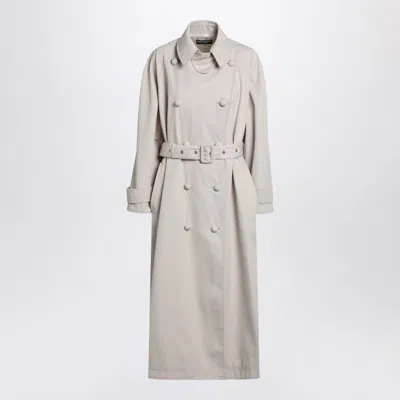 DOLCE & GABBANA DOLCE & GABBANA TRENCH IN DRILL