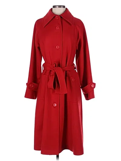 Pre-owned Dolce & Gabbana Trenchcoat In Red