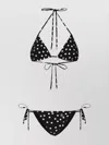 Dolce & Gabbana Polka Dot-print Triangle-cup Bikini Set