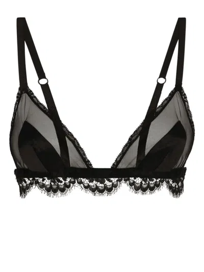 DOLCE & GABBANA DOLCE & GABBANA TRIANGLE BRA