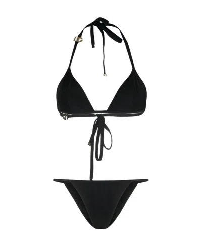 DOLCE & GABBANA DOLCE  GABBANA DG BUCKLED BIKINI SET
