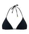 Dolce & Gabbana Triangle-cup Bikini Top In Black