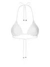 Dolce & Gabbana Lycra Top Triangle Bikini Top In White