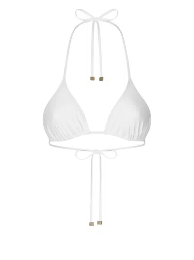 DOLCE & GABBANA TRIANGLE-CUP BIKINI TOP