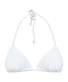 Dolce & Gabbana Triangle-cup Bikini Top In White