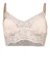 DOLCE & GABBANA TRIANGLE POWDER BRALETTE