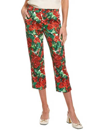 Dolce & Gabbana Trouser In Red