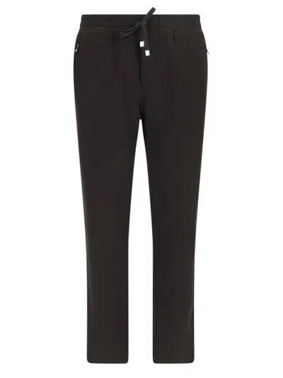 Dolce & Gabbana Trousers In Black