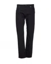 Dolce & Gabbana Black Five-pocket Jeans With Logo Patch On The Back