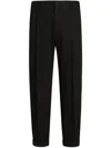 Dolce & Gabbana Cotton-gabardine Tailored Trousers - Men's - Cotton/spandex/elastane