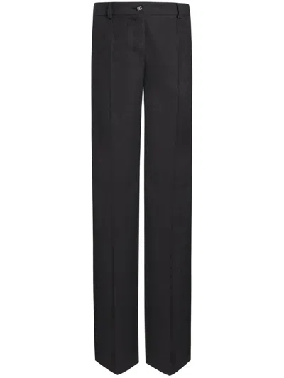 Dolce & Gabbana Trousers In Black