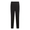 Dolce & Gabbana Elegantly Tailored Wool Blend Pants For Women In Black