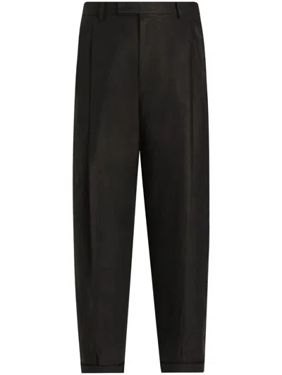 Dolce & Gabbana Trousers In Black