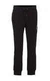 Dolce & Gabbana Trousers Ribbed Cuffs Elastic Waistband In Black