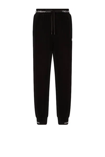 Dolce & Gabbana Trousers In Black