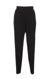 Dolce & Gabbana Corduroy Bootcut Pants With Belt Loops In Black