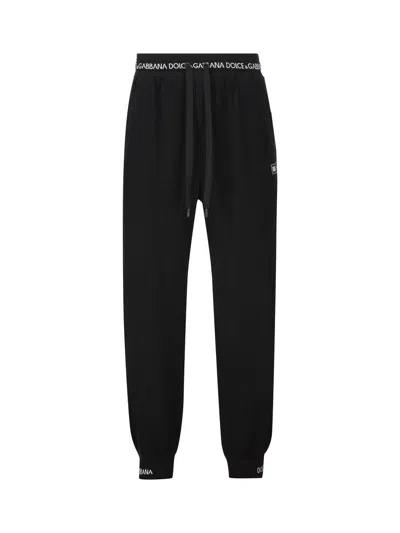 Dolce & Gabbana Trousers In Black