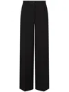Dolce & Gabbana Women's Wide-leg Trousers In Black