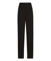Dolce & Gabbana High-waist Slim-fit Trousers In Black