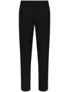 Dolce & Gabbana Men's Wool Trousers In Black