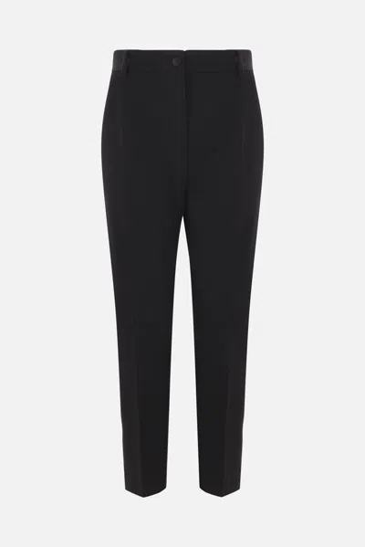 Dolce & Gabbana Trousers In Black