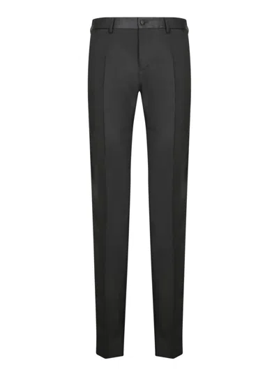 Dolce & Gabbana Black Tuxedo Trousers
