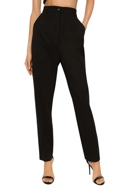 Dolce & Gabbana Trousers In Black