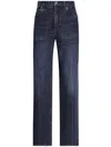 Dolce & Gabbana Baggy Denim Jeans In Blue
