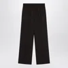 Dolce & Gabbana Wool-blend Trousers In Brown