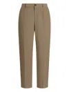 Dolce & Gabbana Trousers With Back Pockets And Belt Loops In Brown