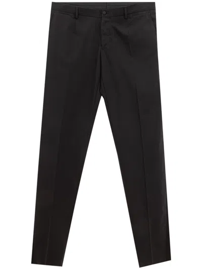 Dolce & Gabbana Trousers By Smoking  In Nero