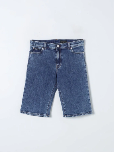 Dolce & Gabbana Shorts  Kids Color Blue
