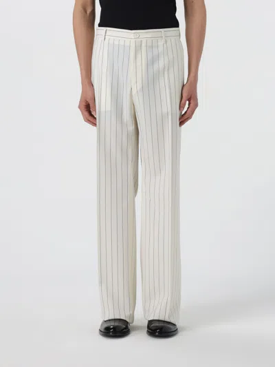 Dolce & Gabbana Pants  Men Color White